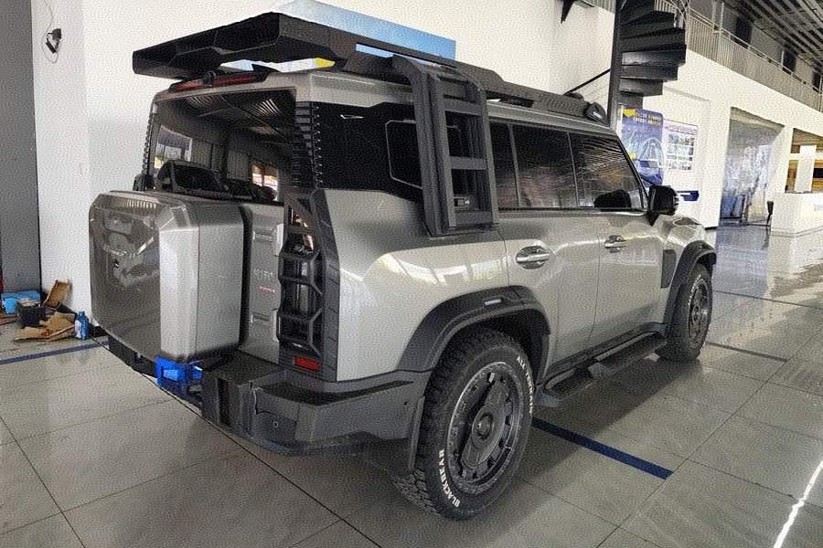 Jetour Traveller 2024 Traveler 2.0T 4WD Silver Dragon Wing